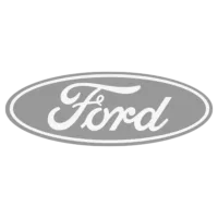 Ford Motors Co. logo in gray