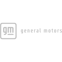 General Motors logo in gray